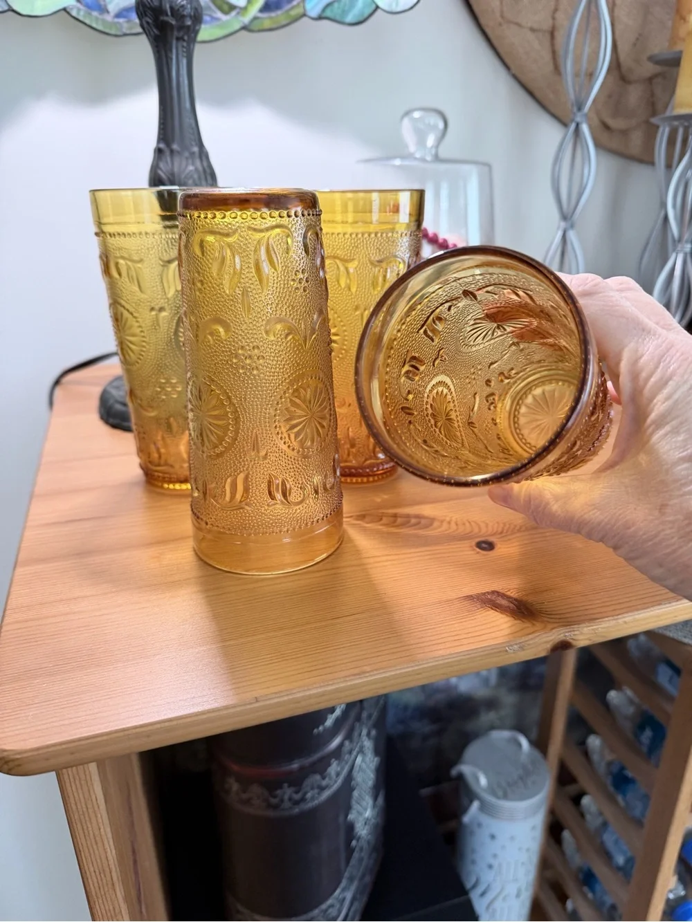 Brockway set glasses